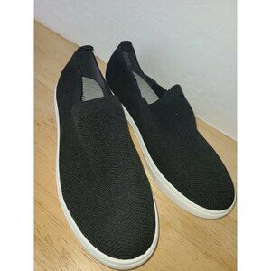 Now Or Never Novak Women’s Black Knitted Slip On Shoes Size:  9M